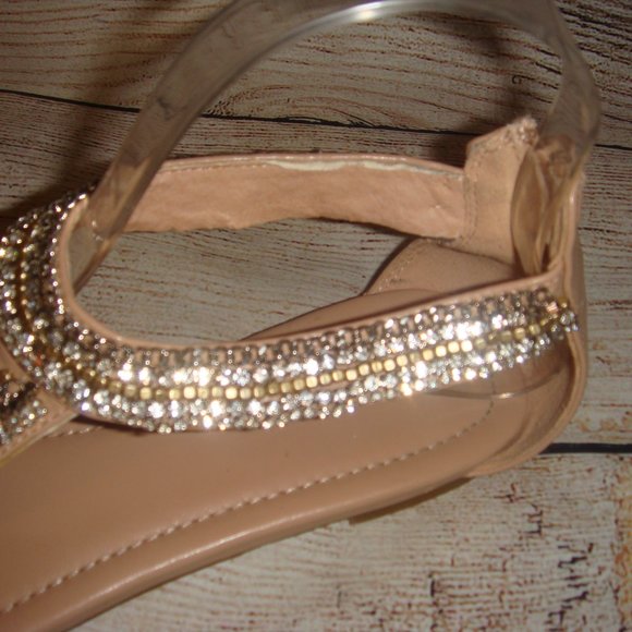 JustFab Beaded Sandal 7.5 - Picture 4 of 6